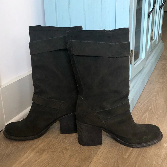 Vera Wang Cameron Double Buckle Boot - Picture 4 of 8